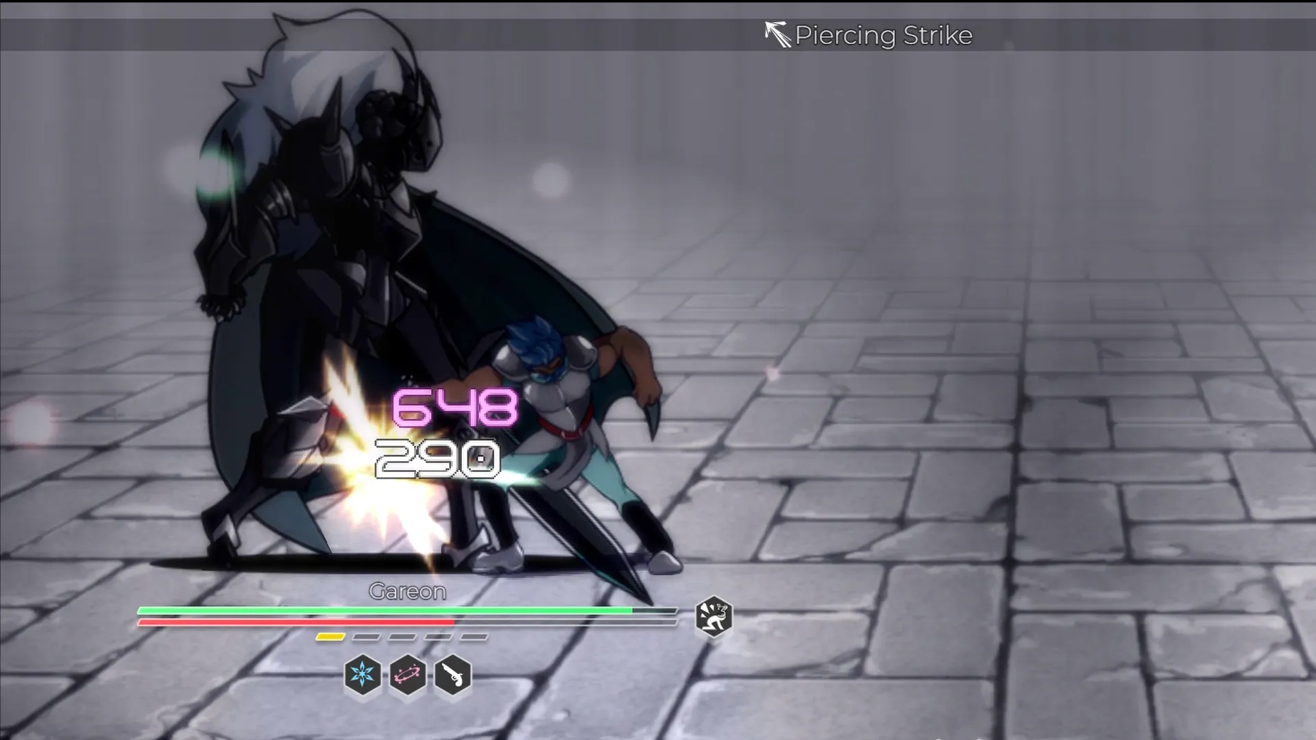Combat Piercing Attack Screenshot